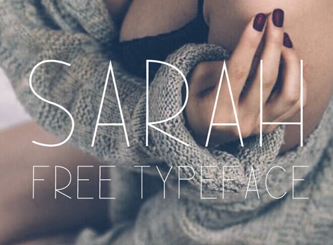 Sarah - Free Font